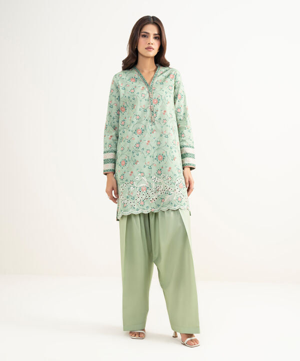 2 Piece - Embroidered Lawn Suit