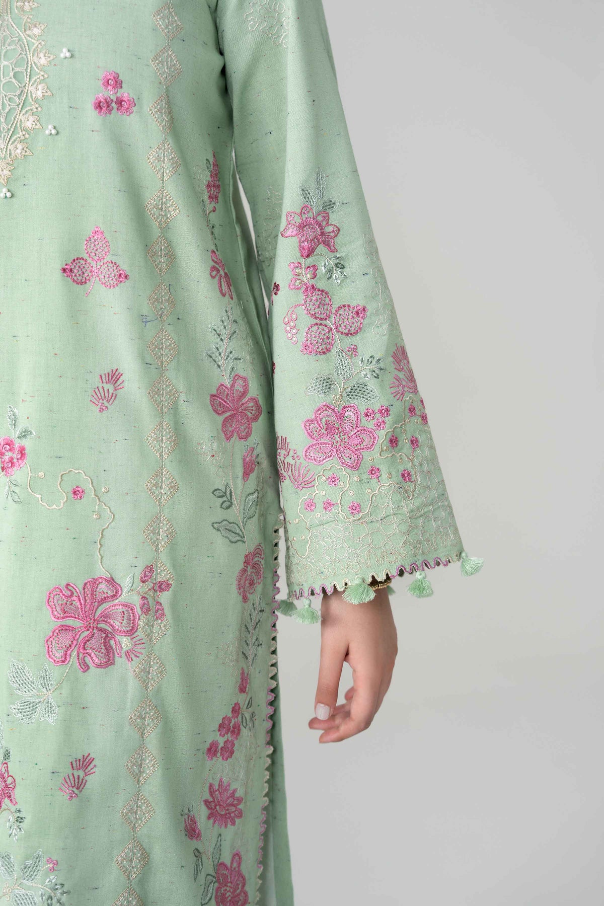 2 Piece - Embroidered Suit - U3P-NISHA26WV1-107