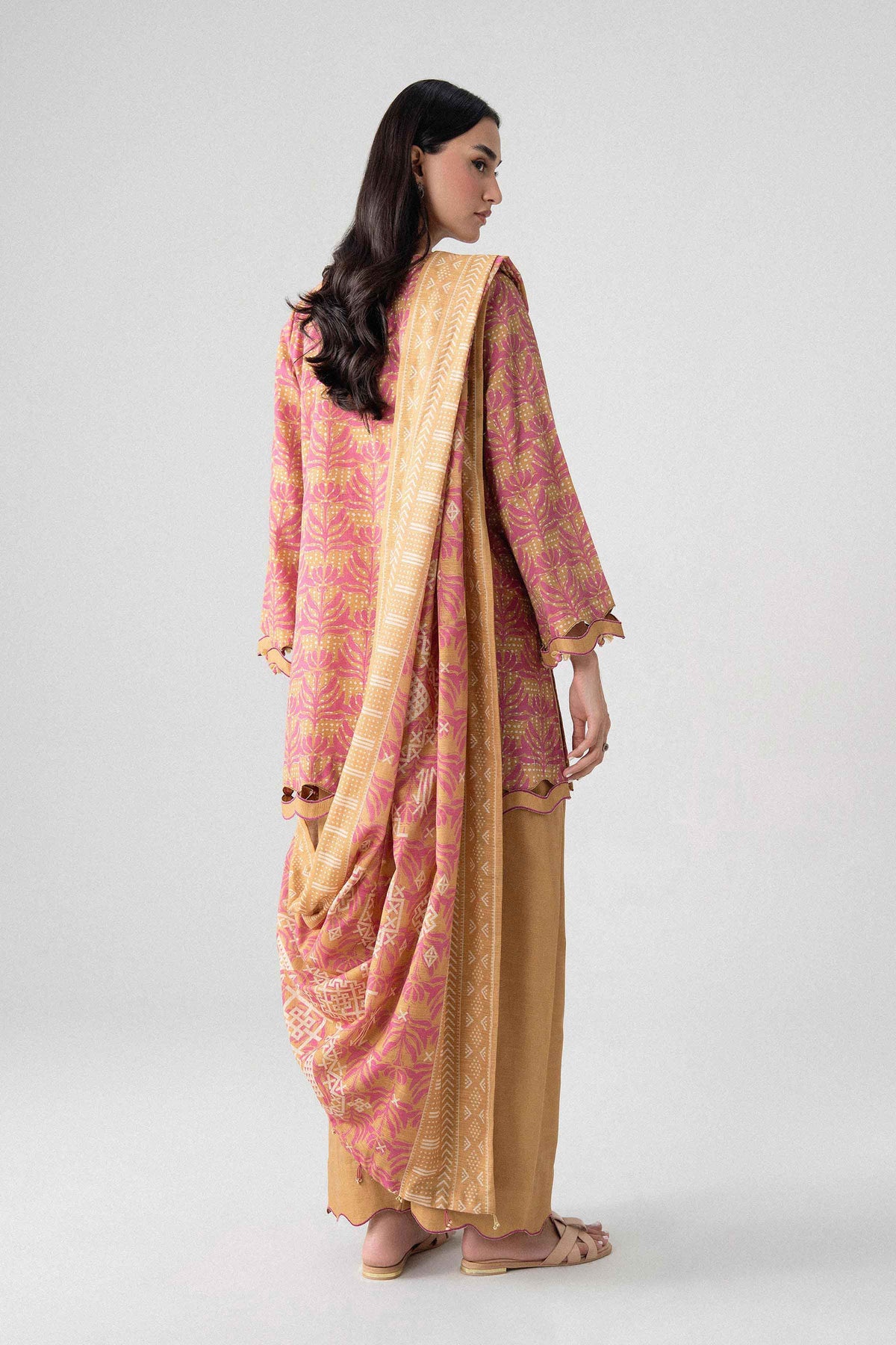 3 Piece - Printed Suit - U3P-NISHA26WV1-18