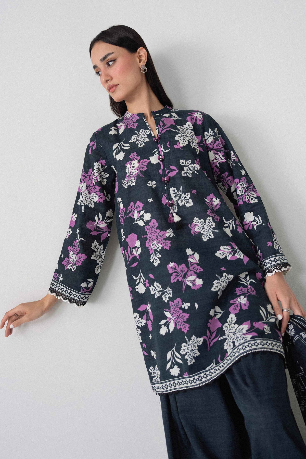 3 Piece - Printed Suit - U3P-NISHA26WV1-21