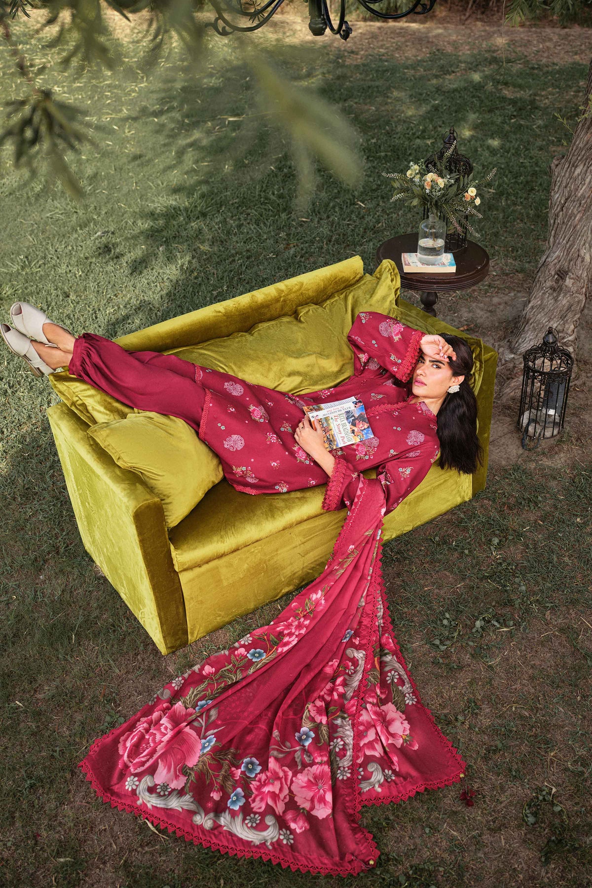 3 Piece - Digital Printed Suit - U3P-NISHA26WV1-5