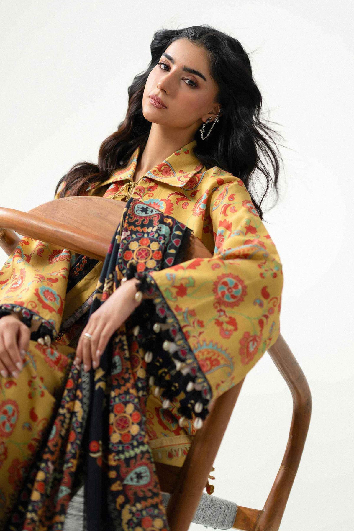 3 Piece - Printed Suit - U3P-NISHA26WV1-64