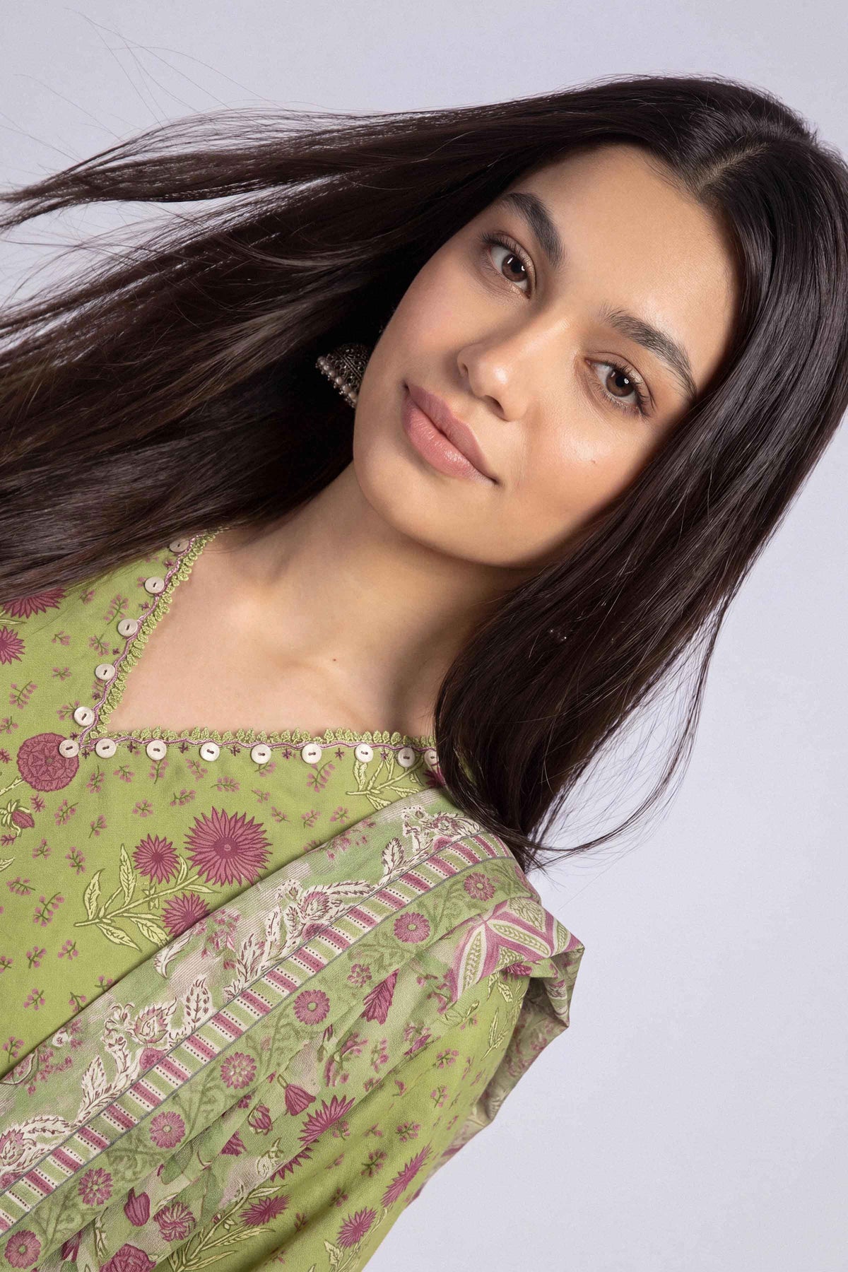 3 Piece - Printed Suit - U3P-NISHA26WV1-71
