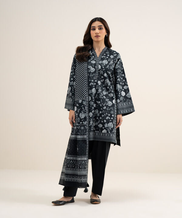 3 Piece - Printed Lawn Suit