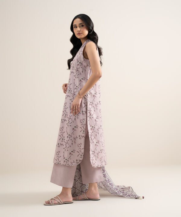 3 Piece - Printed Lawn Suit