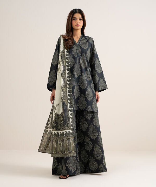 3 Piece - Printed Lawn Suit
