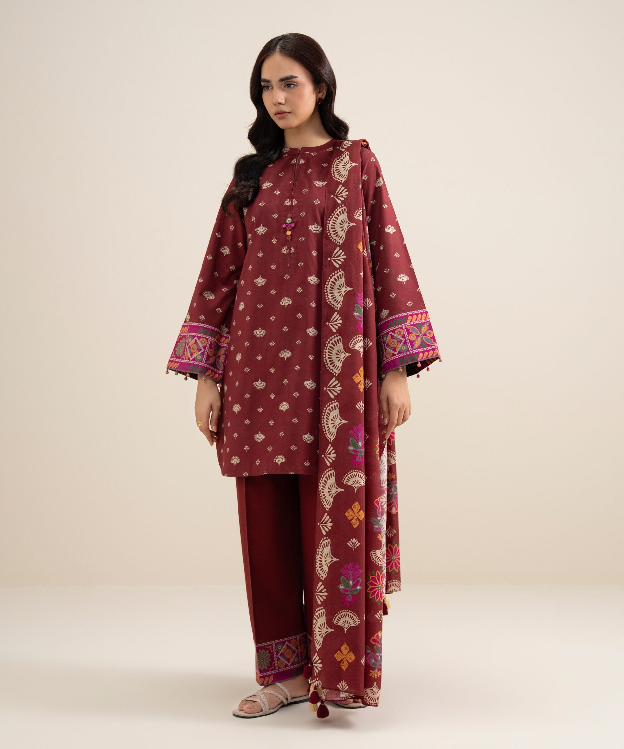 Unstitched 3 PC U3PDYS26V620