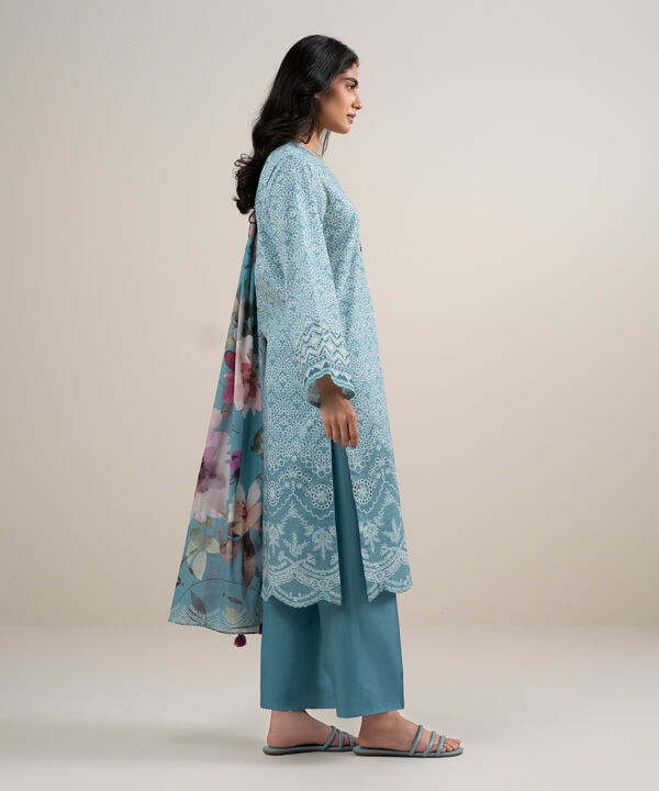 3 Piece - Printed Lawn Suit