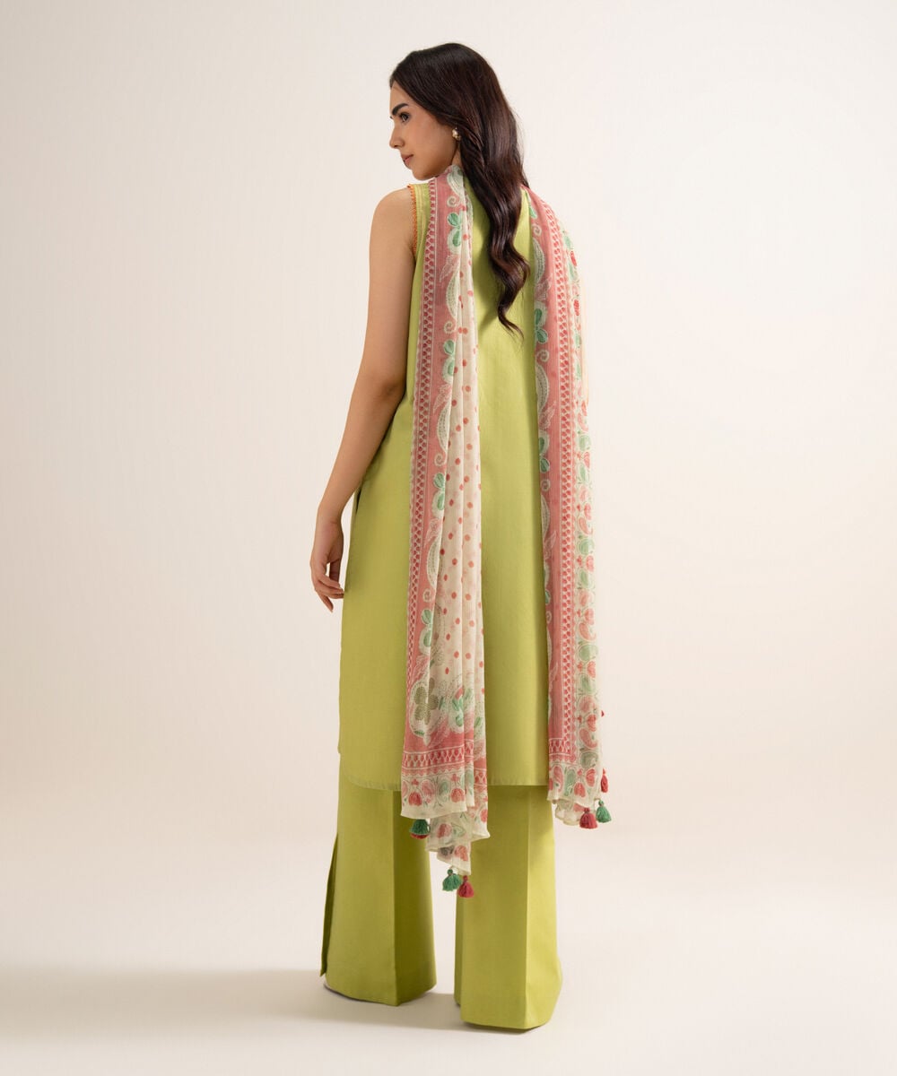 3 Piece - Embroidered Lawn Suit U3PESTS26V85