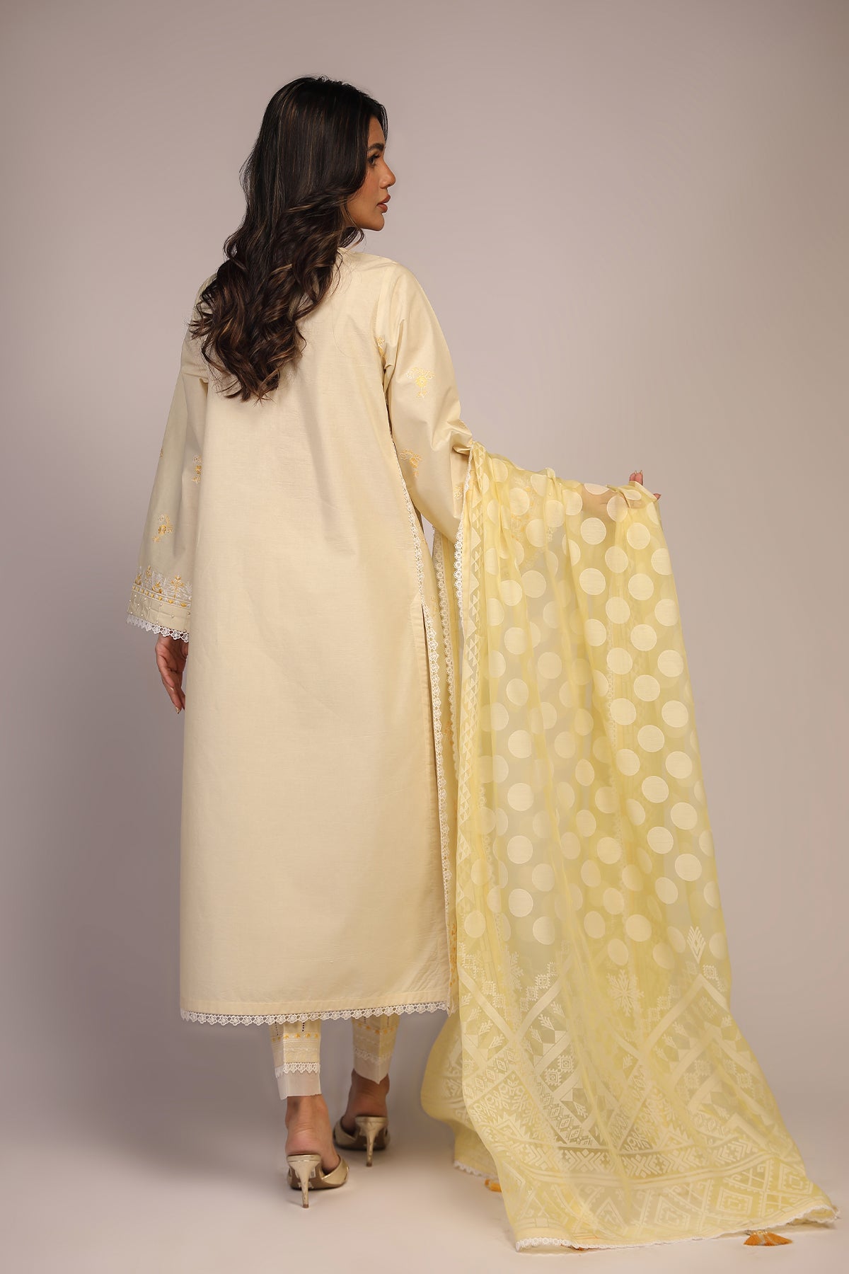 Chikankari 3 Piece