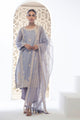 Dd-0963 L-Purple Dupatta