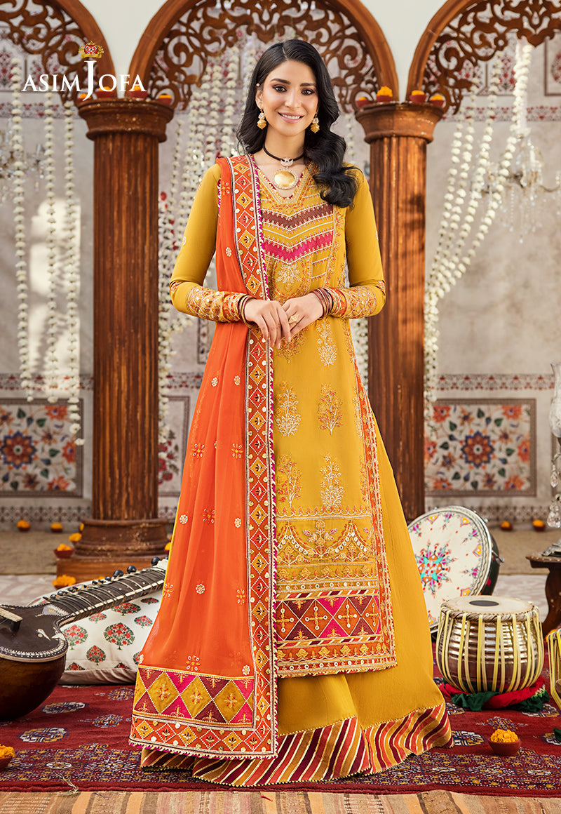 AJLR-03 EMBROIDERED LAWN 3 PCS