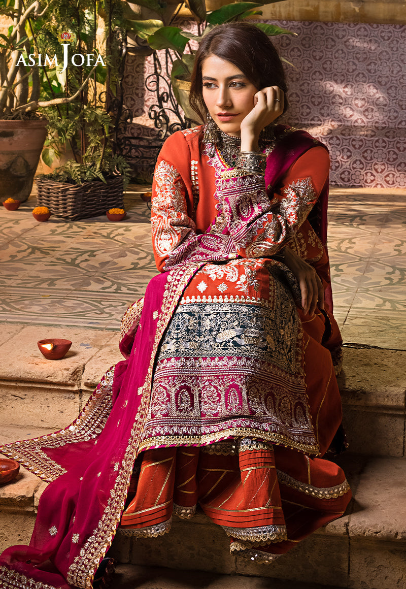 AJLR-22 EMBROIDERED LAWN 3 PCS