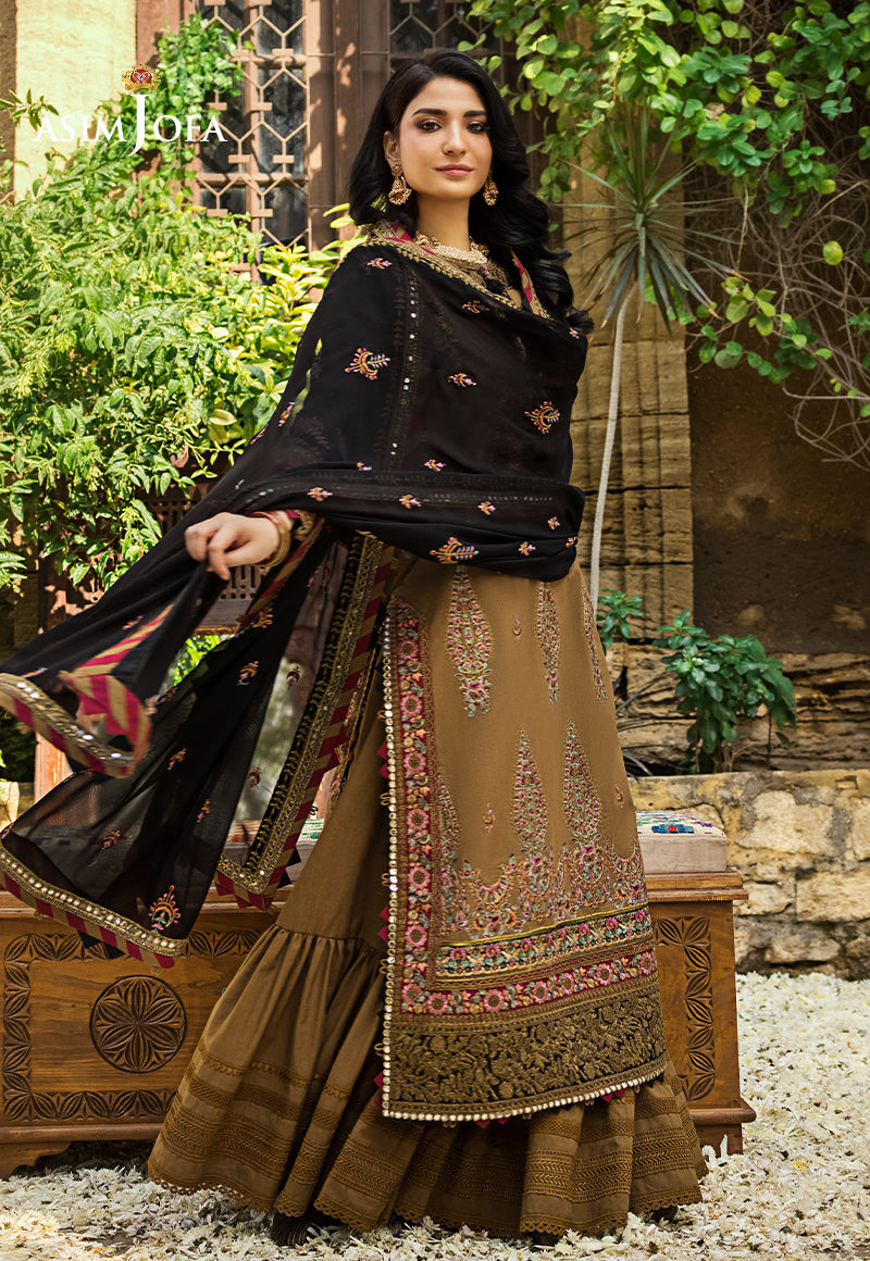 AJLR-09 EMBROIDERED LAWN 3 PCS