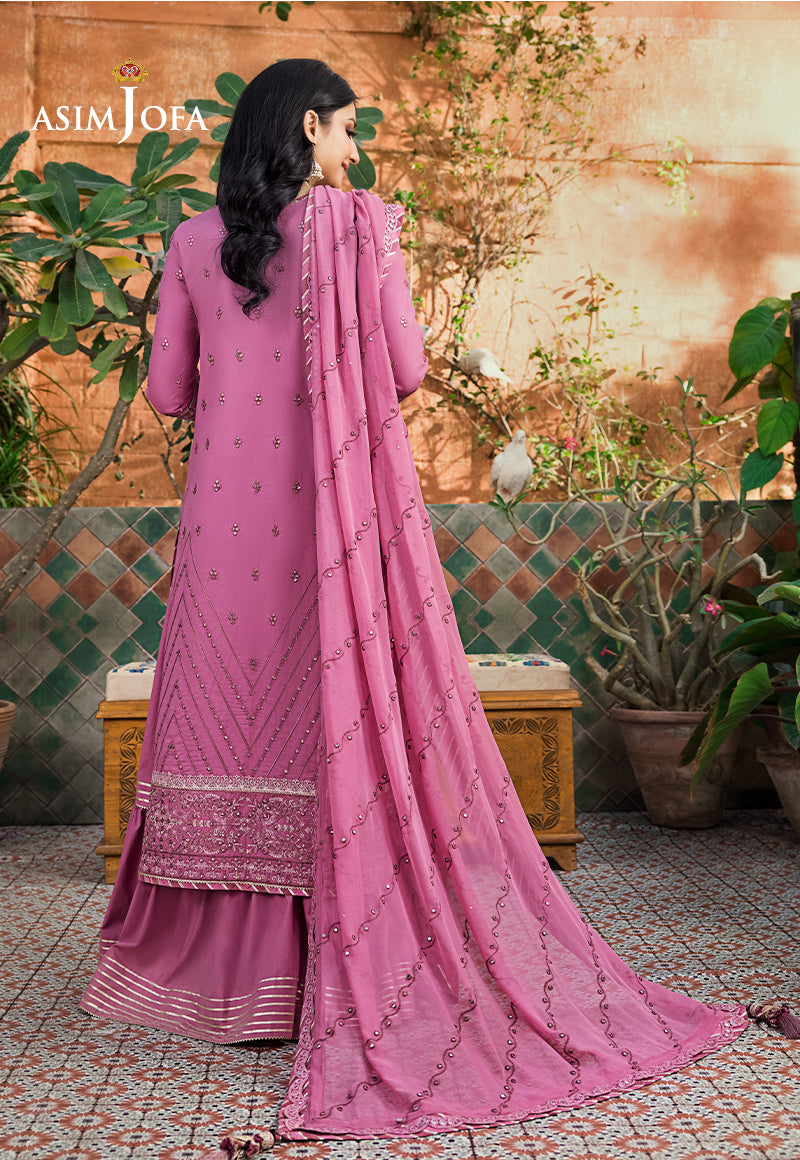 AJLR-24 EMBROIDERED LAWN 3 PCS
