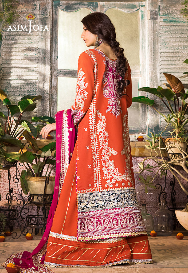AJLR-22 EMBROIDERED LAWN 3 PCS