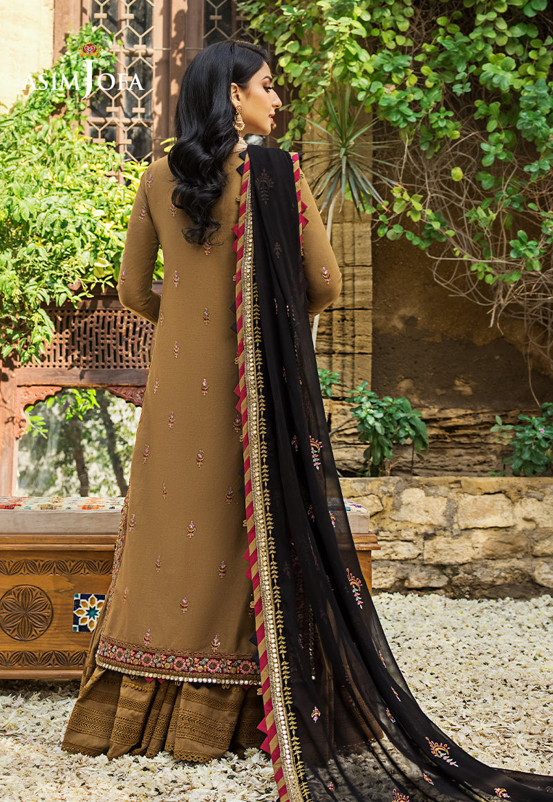 AJLR-09 EMBROIDERED LAWN 3 PCS