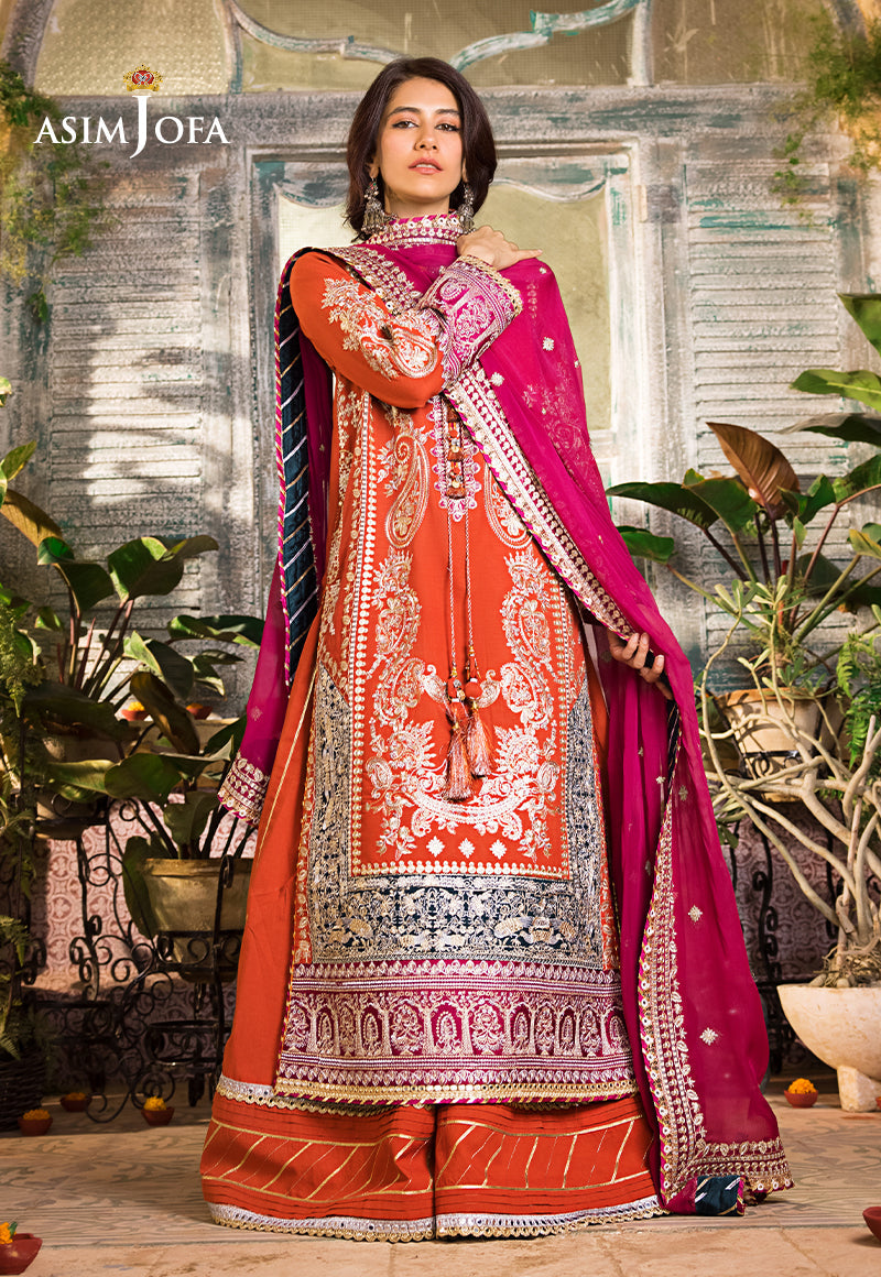 AJLR-22 EMBROIDERED LAWN 3 PCS