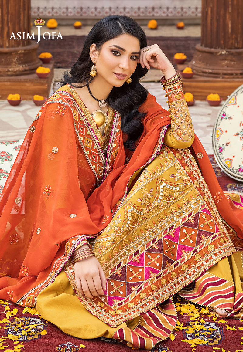 AJLR-03 EMBROIDERED LAWN 3 PCS
