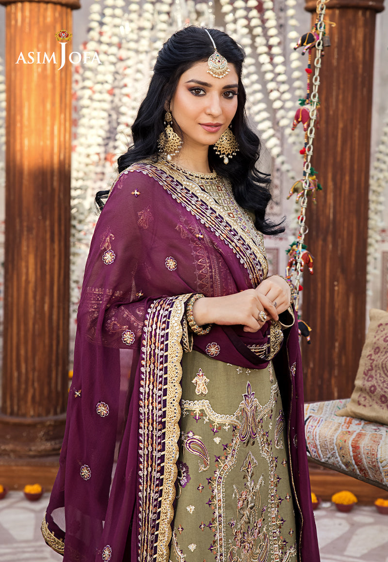 AJLR-06 EMBROIDERED LAWN 3 PCS