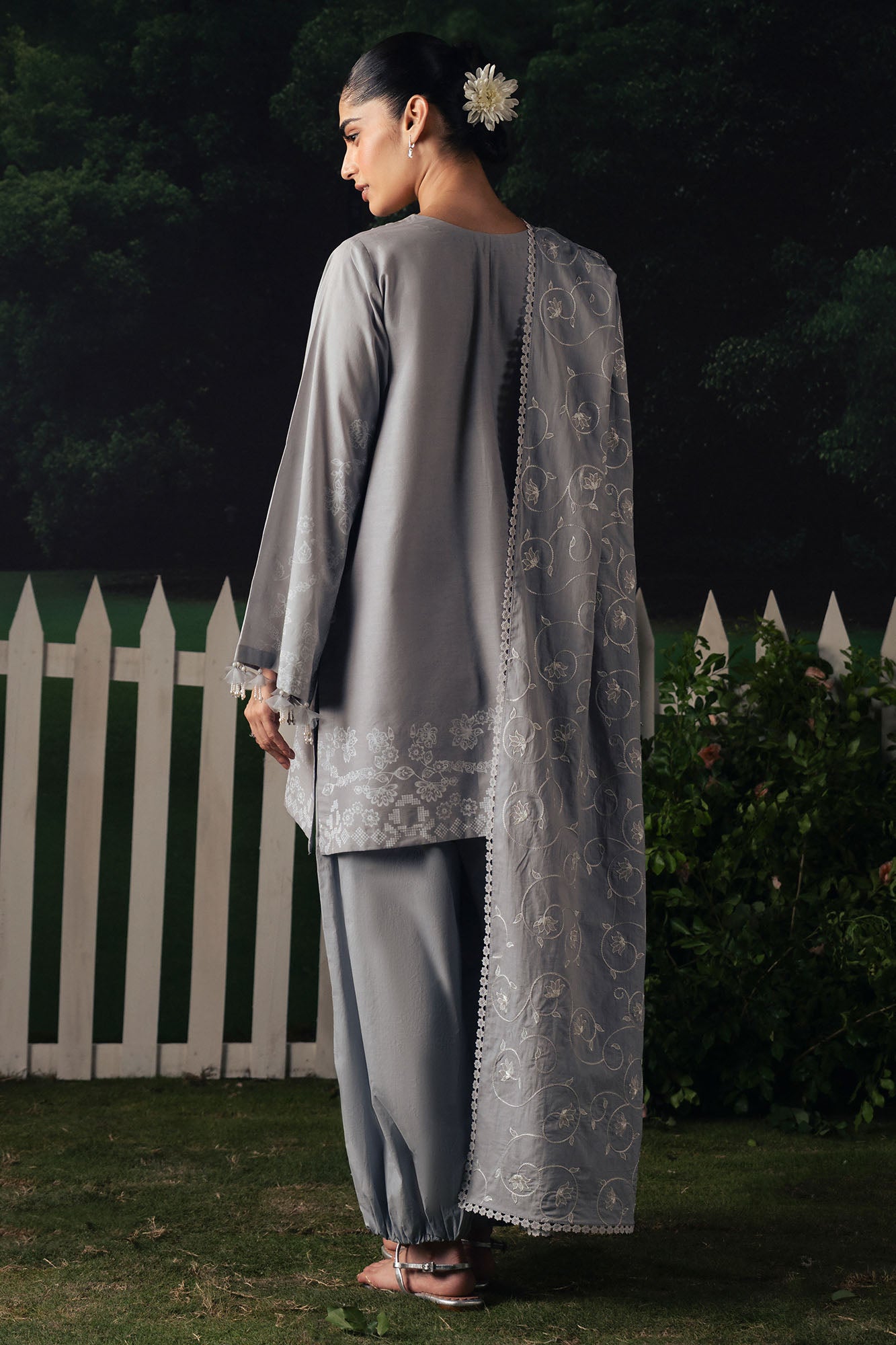 SELENE GLOW-3PC PRINTED SUIT