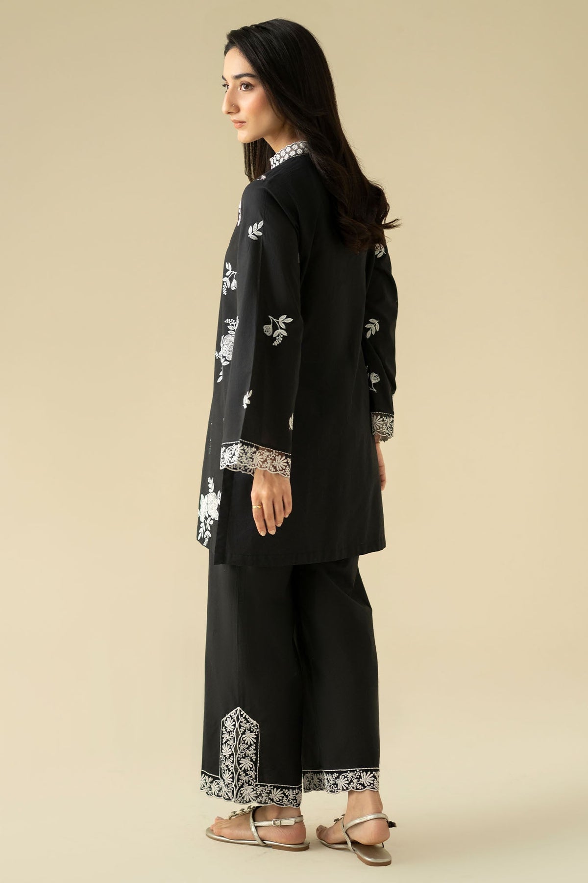 ASH BLACK -2PC (SHIRT & TROUSER)
