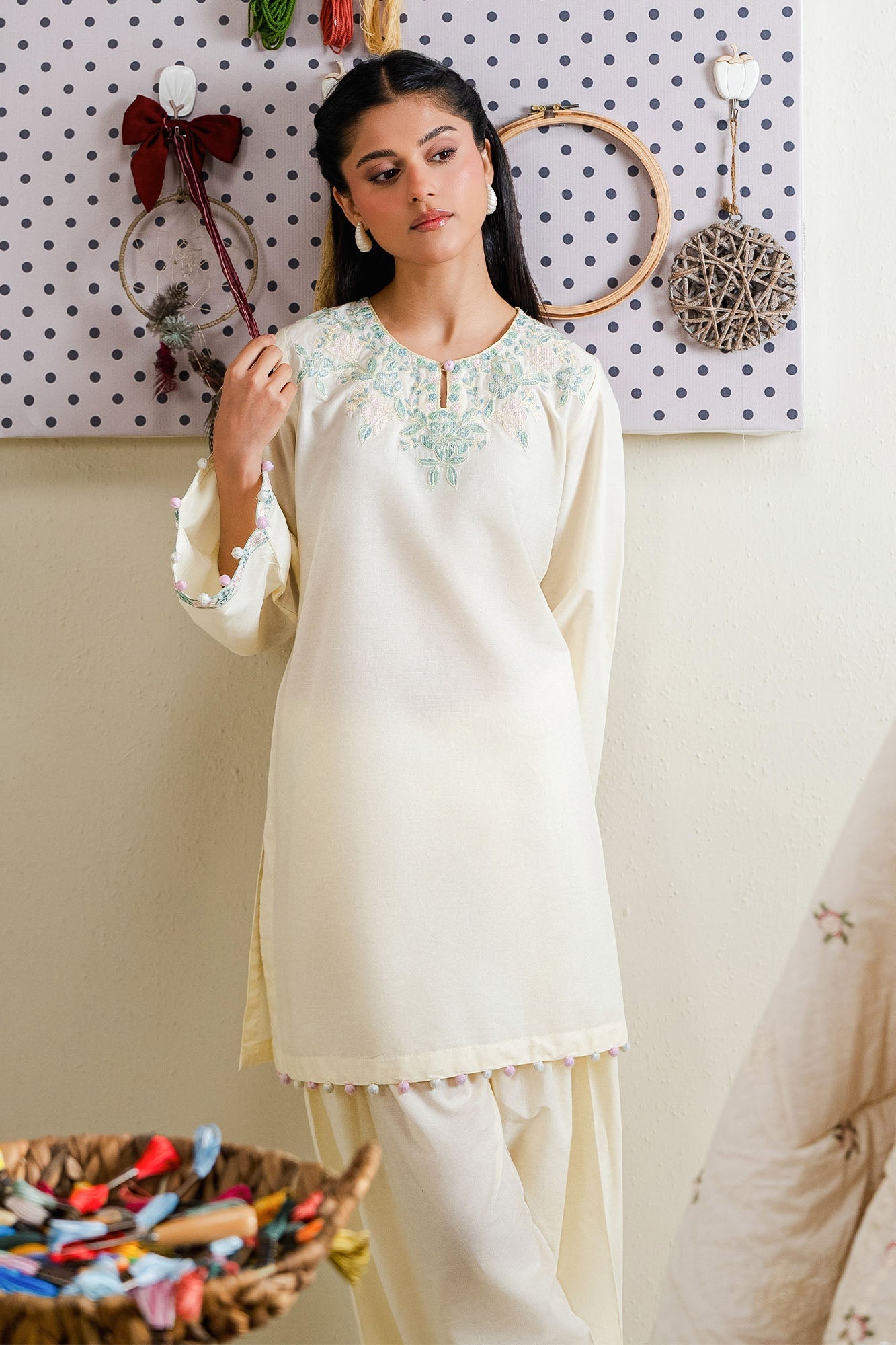 MELLOW THREAD -2PC (SHIRT & SHALWAR)