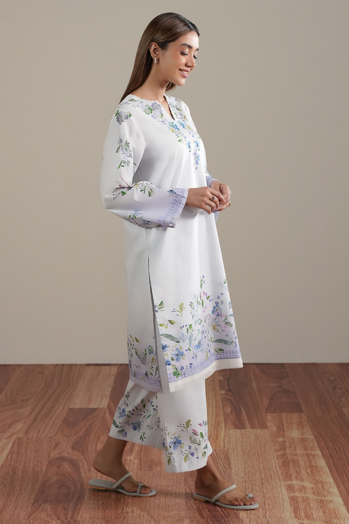 MISTY FLARE -2PC (SHIRT & TROUSER)