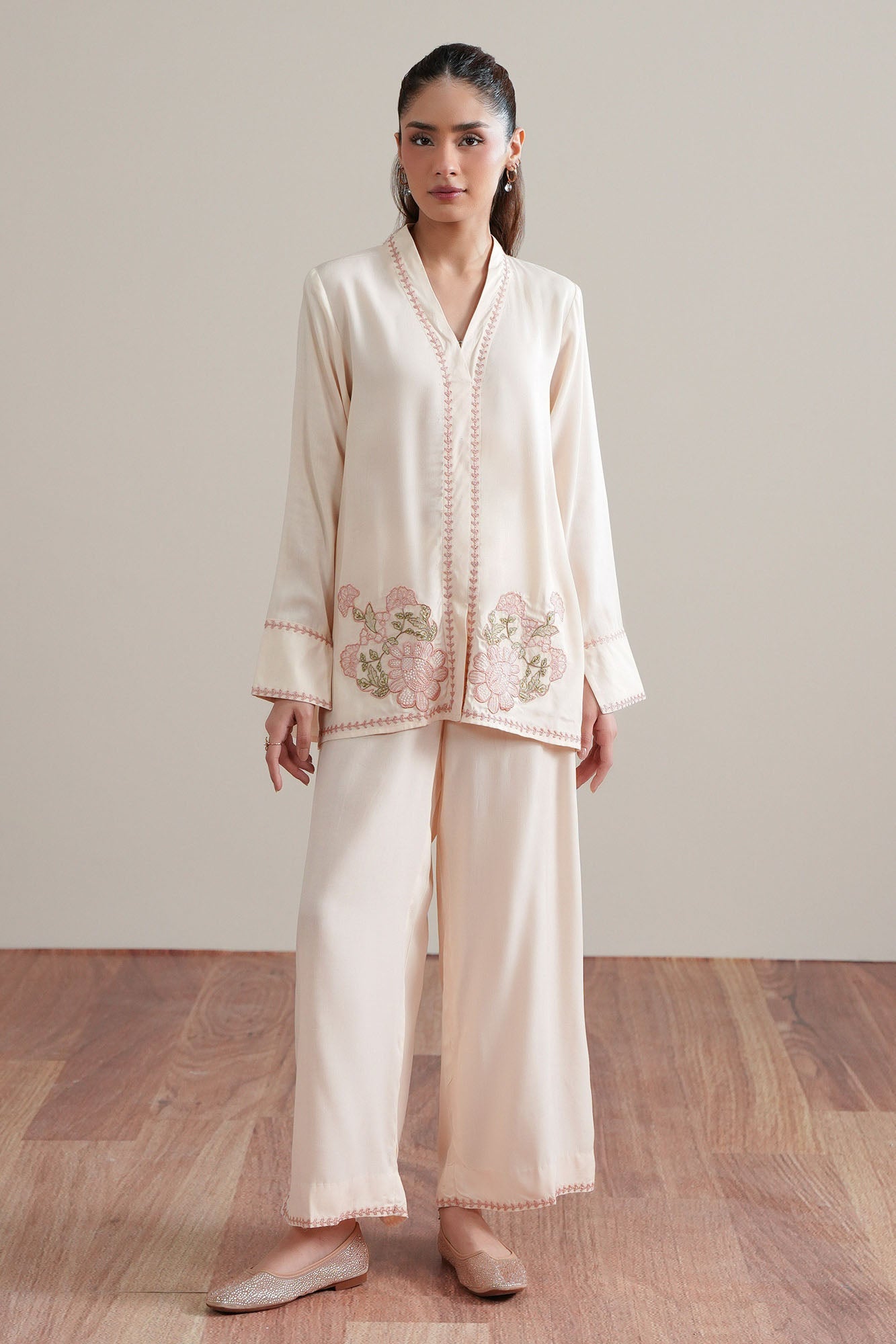PINK HAZE-2PC (SHIRT & TROUSER)