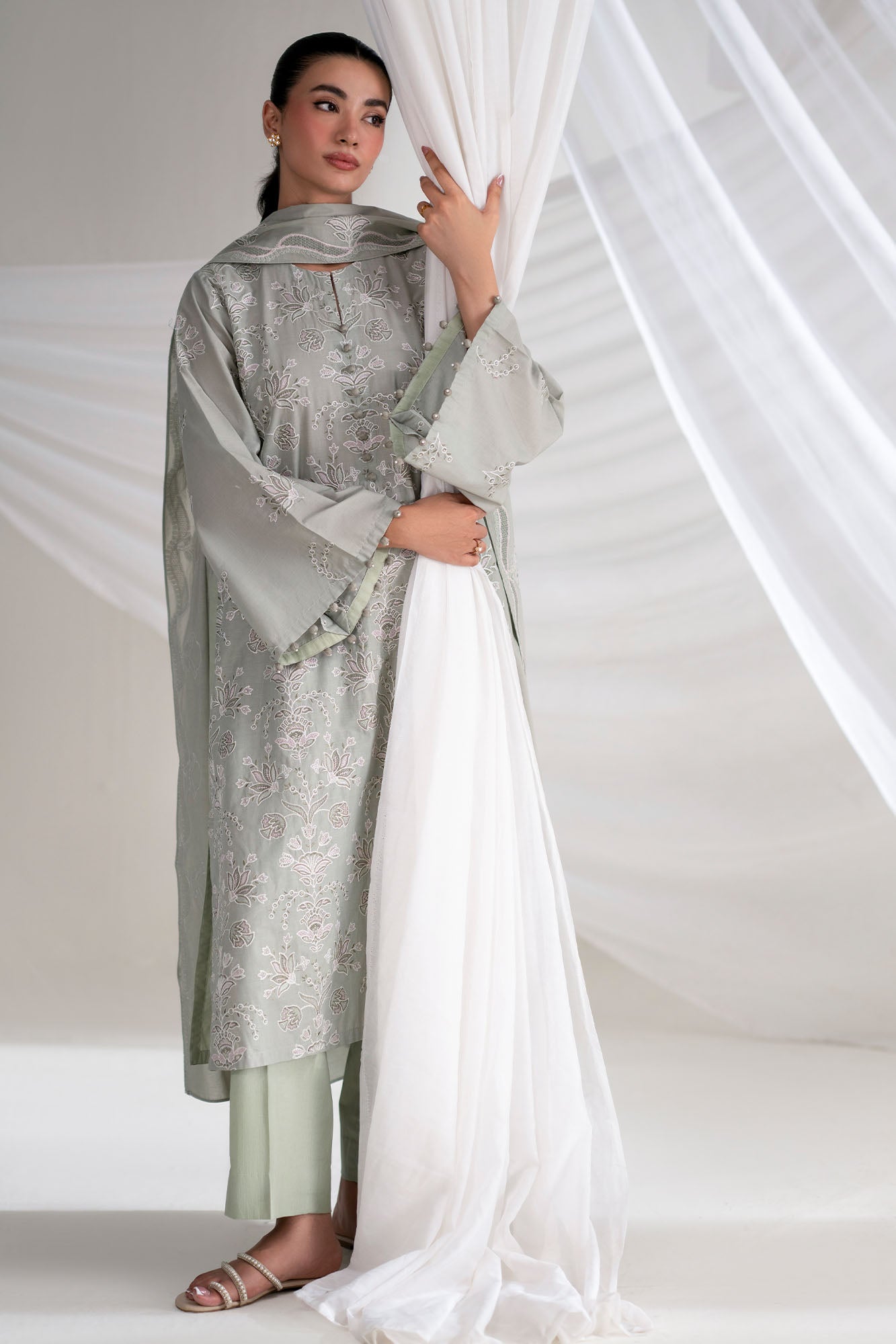 PRIMROSE-3PC (SHIRT, TROUSER & DUPATTA)