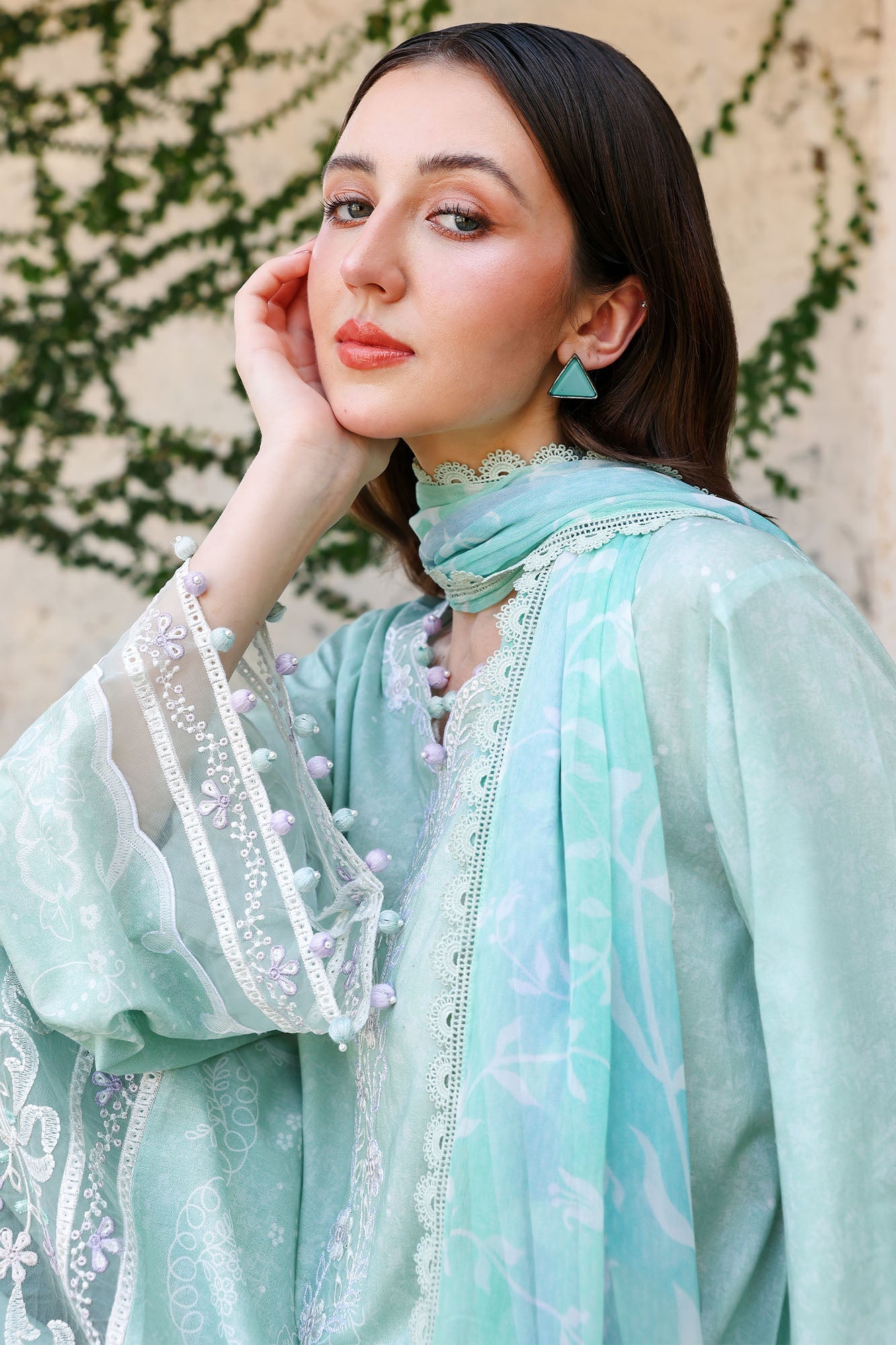 SUMMER BREEZE-3PC (SHIRT, TROUSER & DUPATTA)