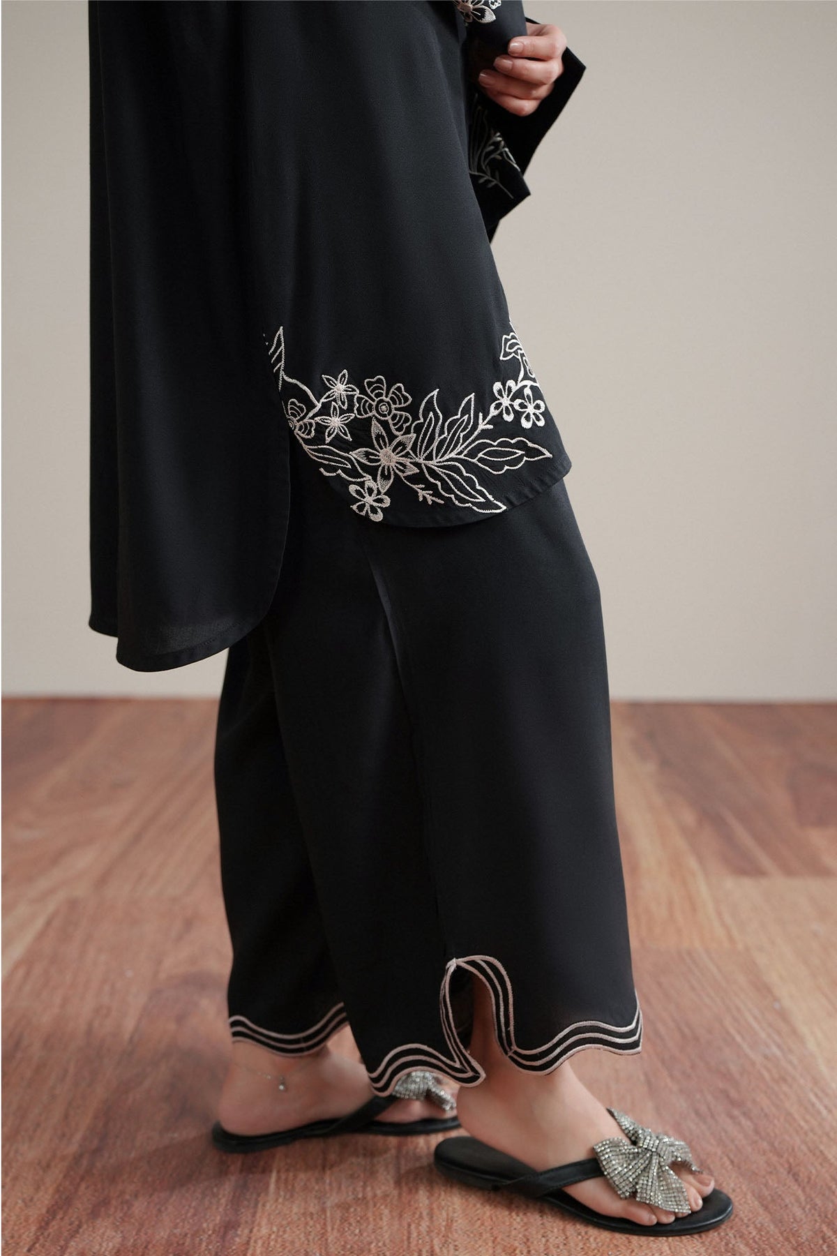 BLACK PULSE-2PC (SHIRT & TROUSER)