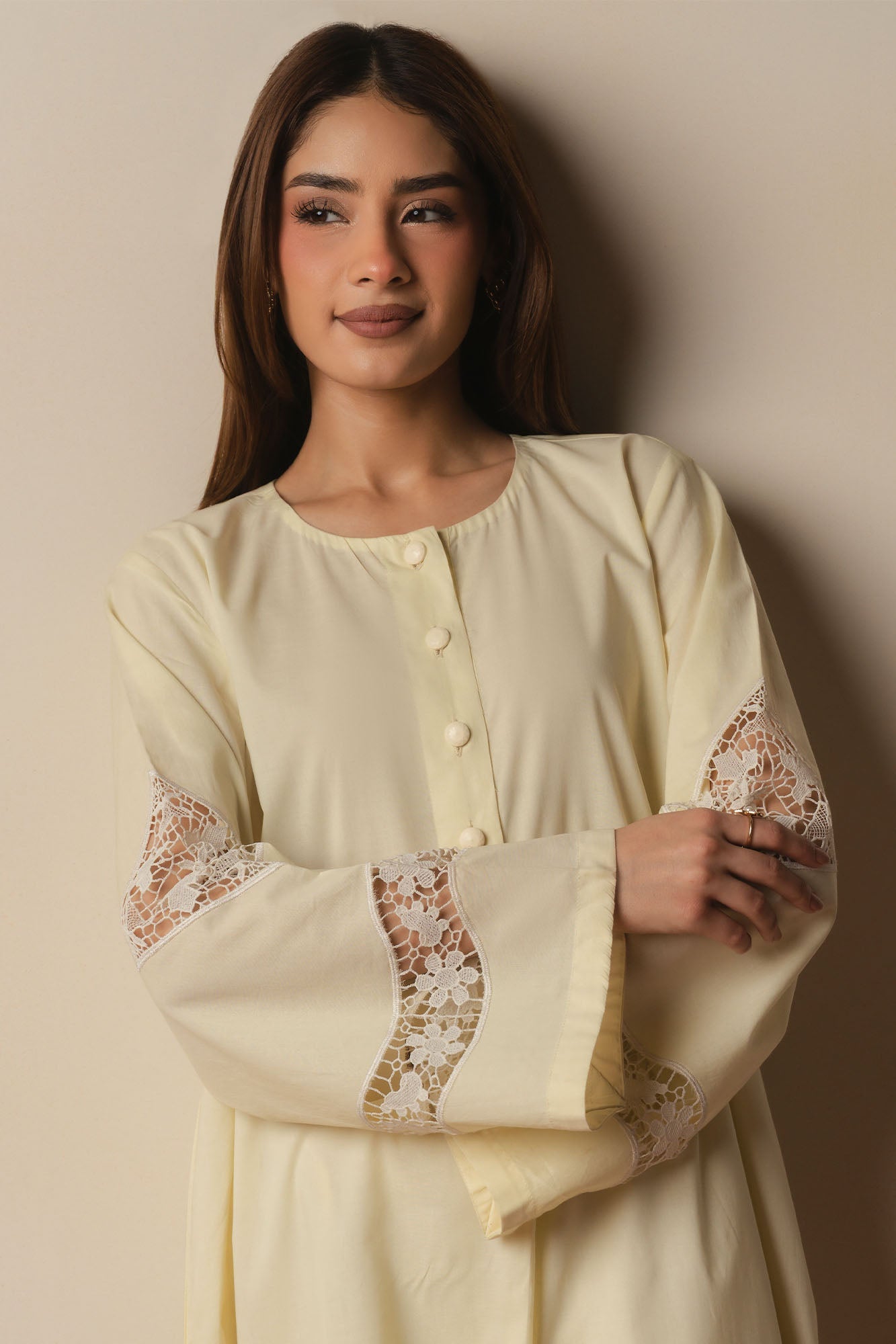 BUTTER BLOOM-2PC (SHIRT & TROUSER)