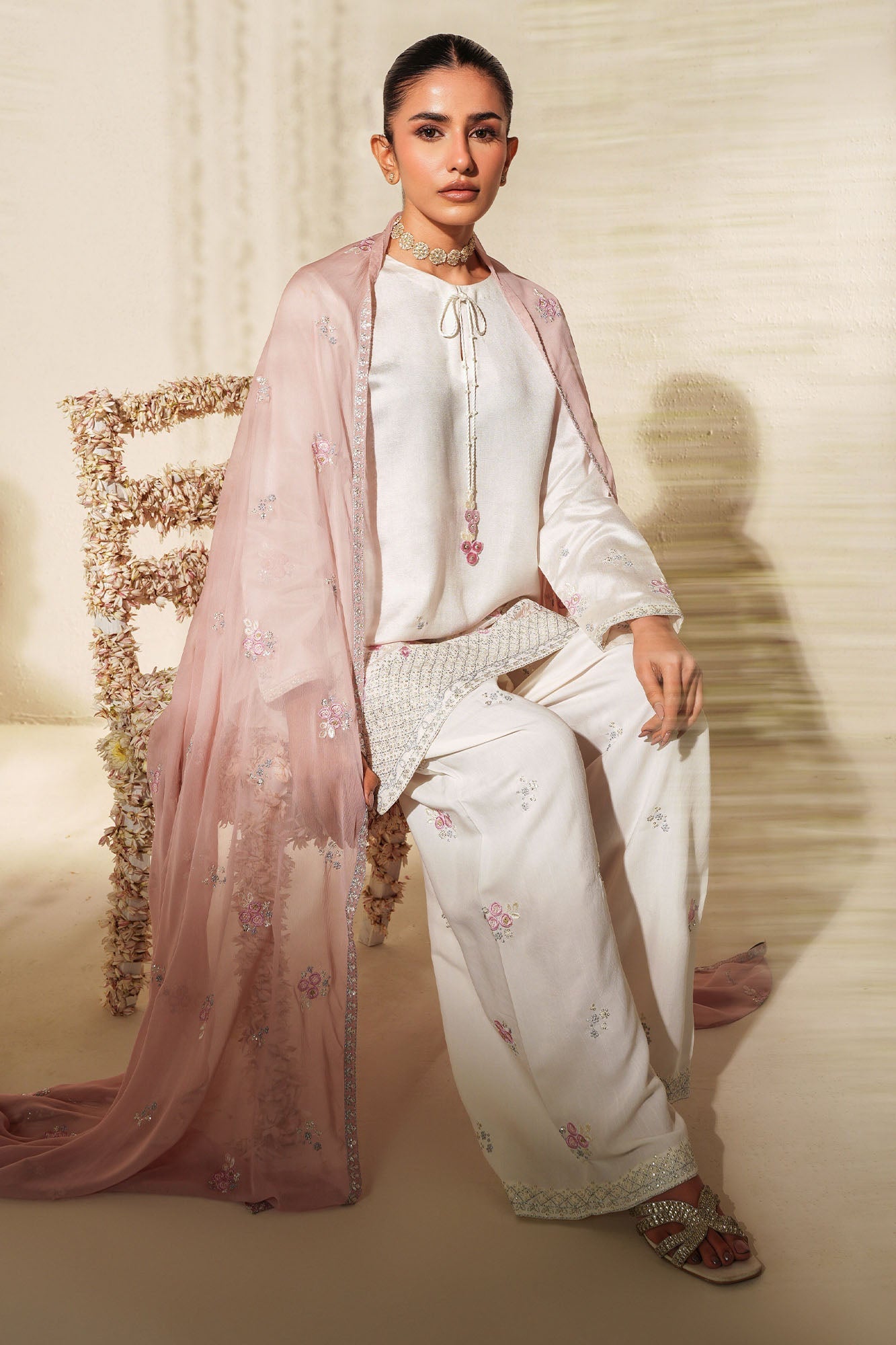 PINK CLOUD-3PC (SHIRT, SHALWAR & DUPATTA)