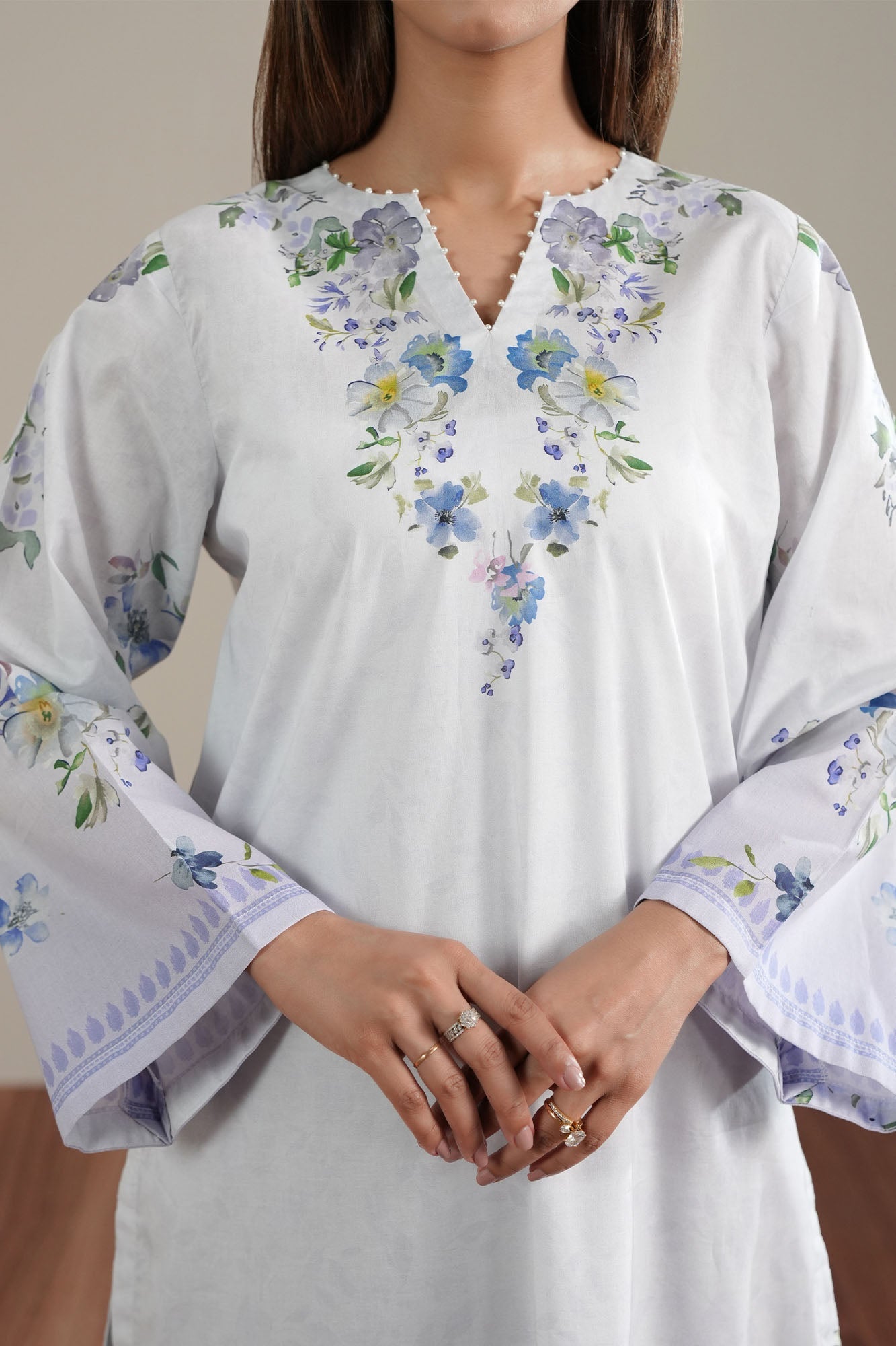 MISTY FLARE -2PC (SHIRT & TROUSER)