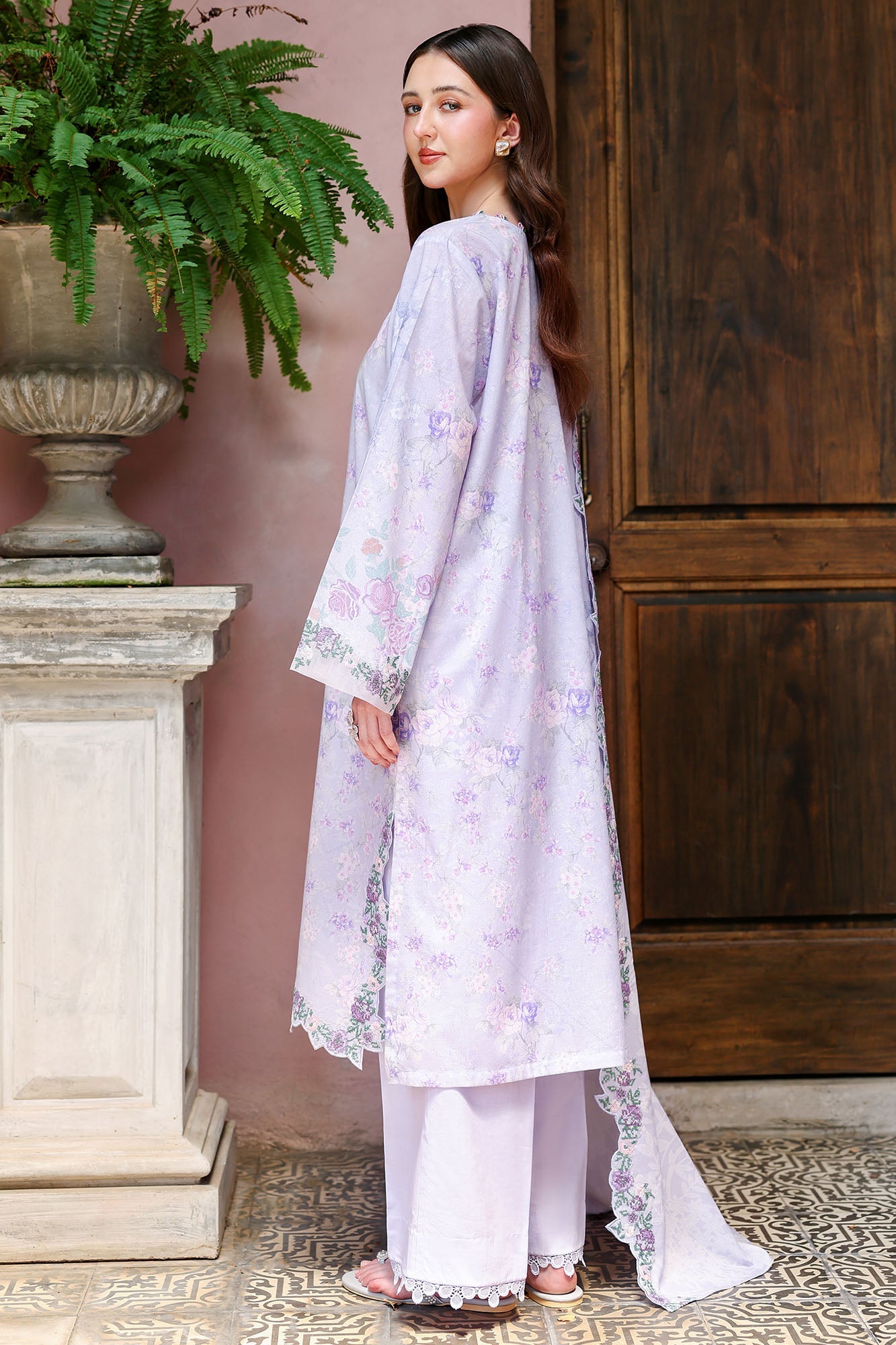 CRYSTAL GLAZE-3PC (SHIRT, TROUSER & DUPATTA)