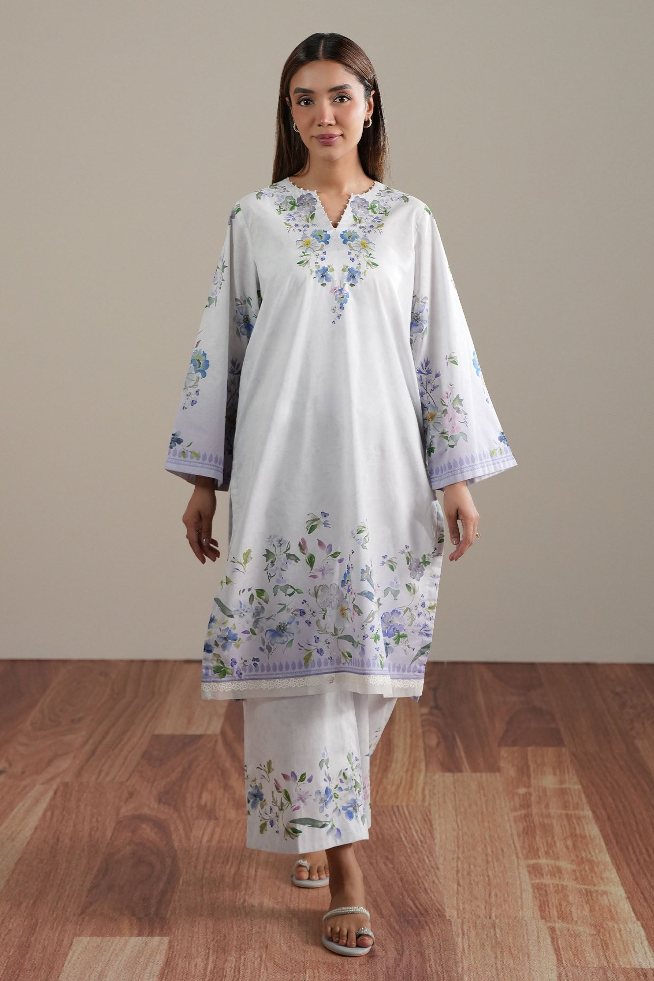 MISTY FLARE -2PC (SHIRT & TROUSER)