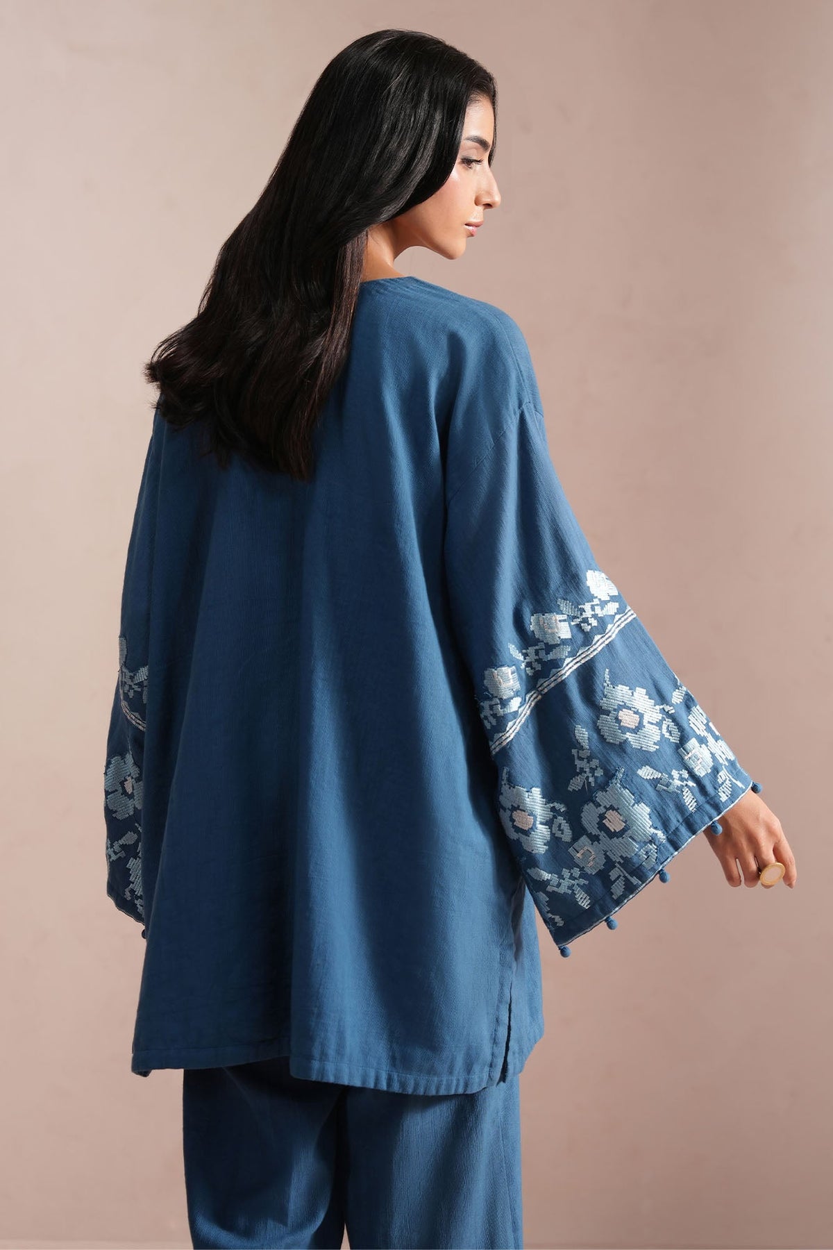 BLUE VOID-2PC (SHIRT & TROUSER)