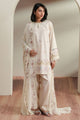 IVORY MOSIAC-3PC EMBROIDERED LAWN SUIT