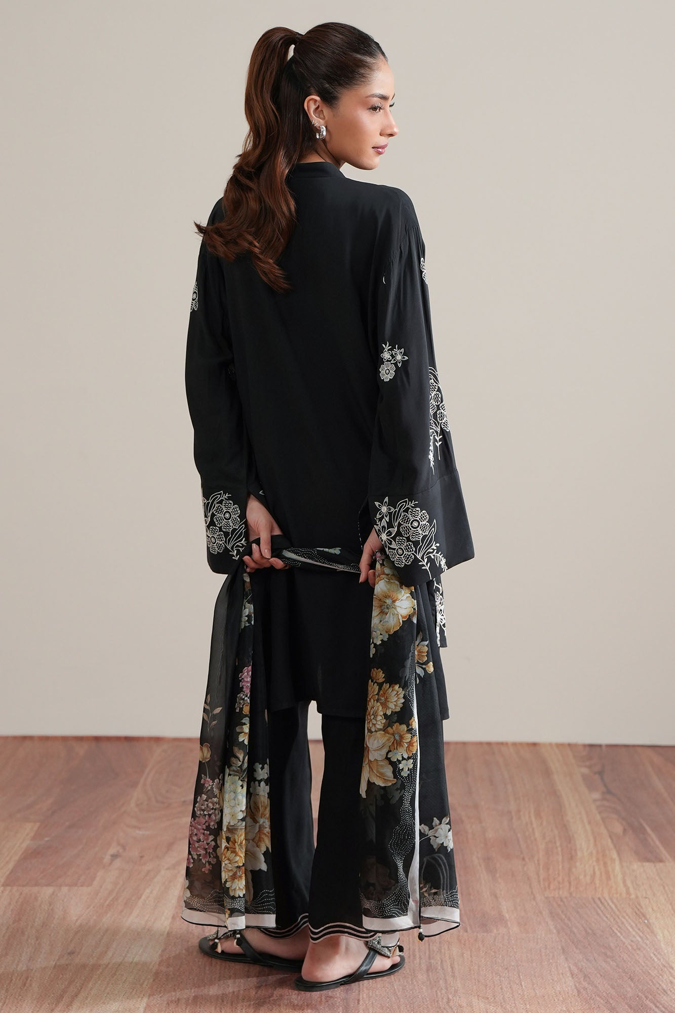 BLACK PULSE-2PC (SHIRT & TROUSER)