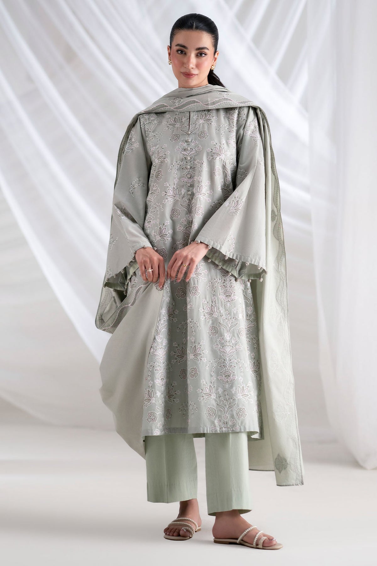 PRIMROSE-3PC (SHIRT, TROUSER & DUPATTA)