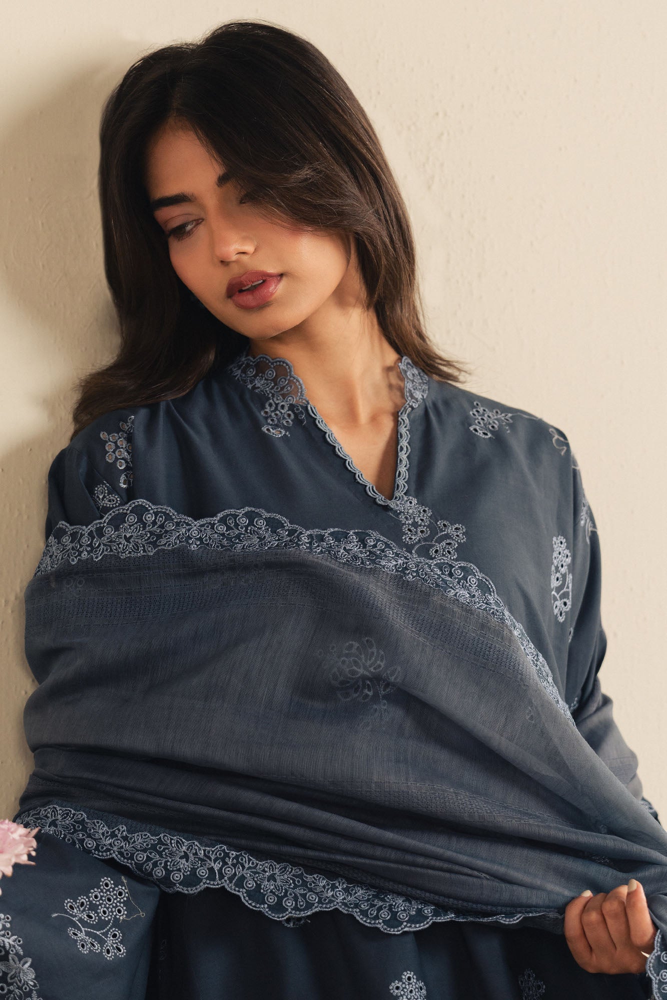 SAPPHIRE GRACE-3PC (SHIRT,TROUSER & DUPATTA)