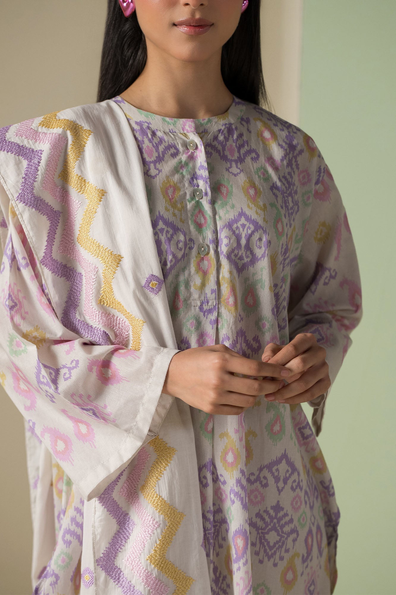 SPRING FRIZZ-3PC (SHIRT, SHALWAR & DUPATTA)