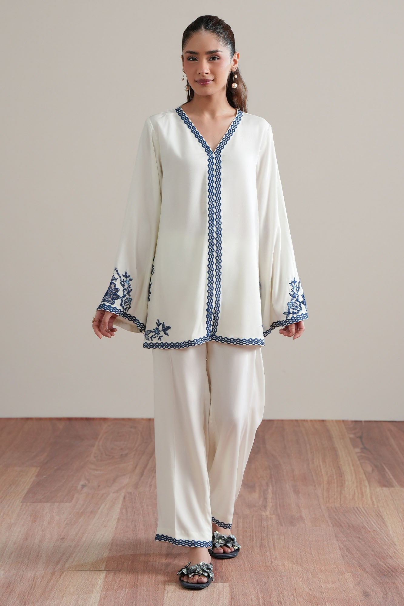 IVORY DUO-2PC (SHIRT & TROUSER)