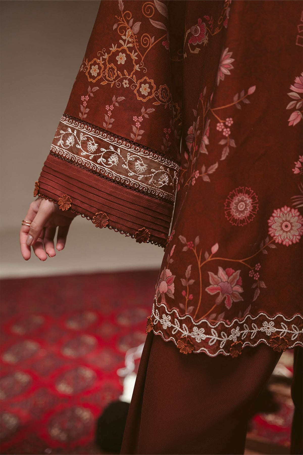 SEPIA GRACE- 3PC MARINA PRINTED SUIT