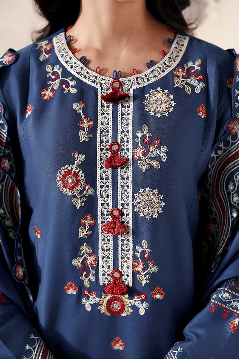 MOONLIT GARDEN-3PC MARINA EMBROIDERED SUIT