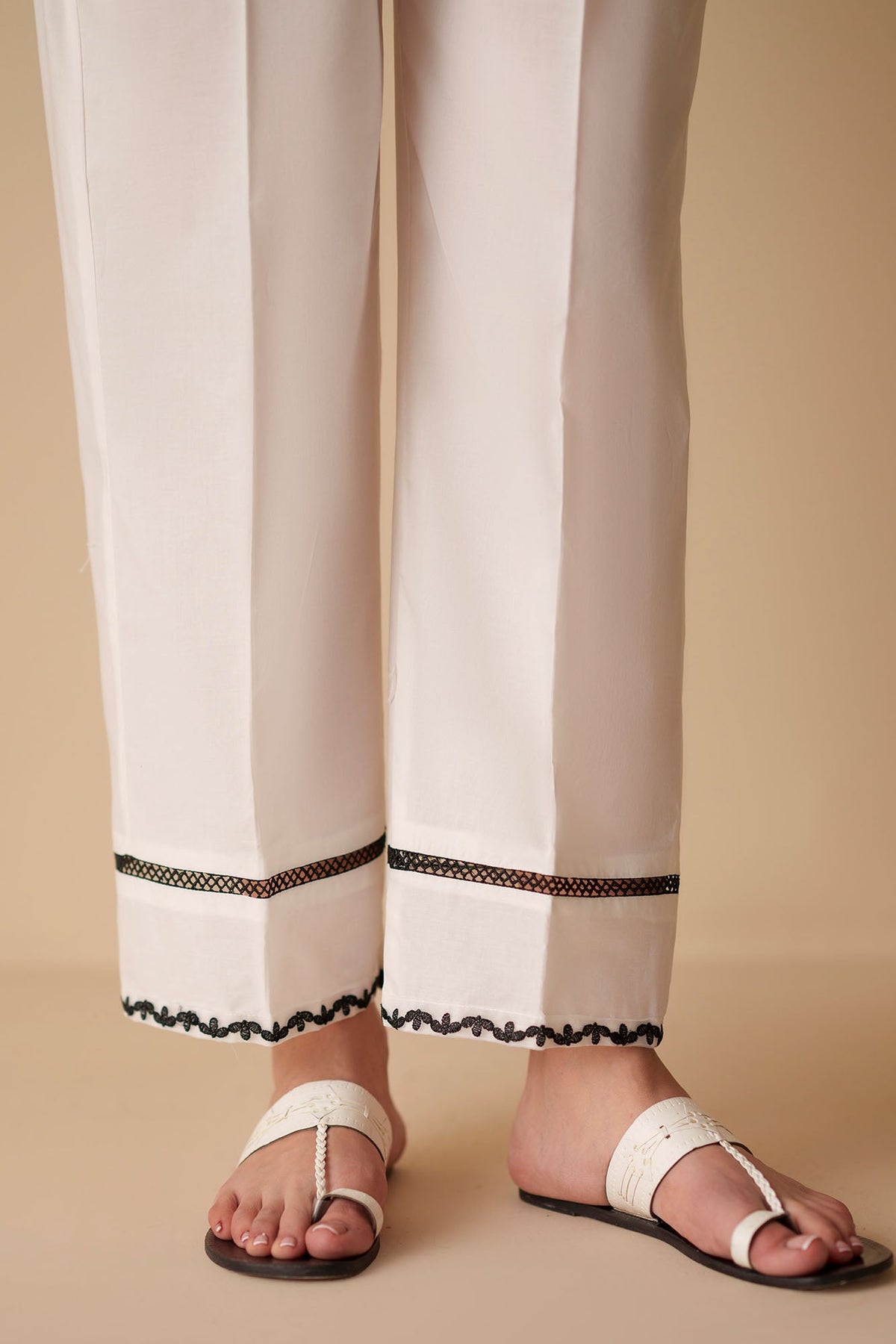 LUNAR IVORY PANTS