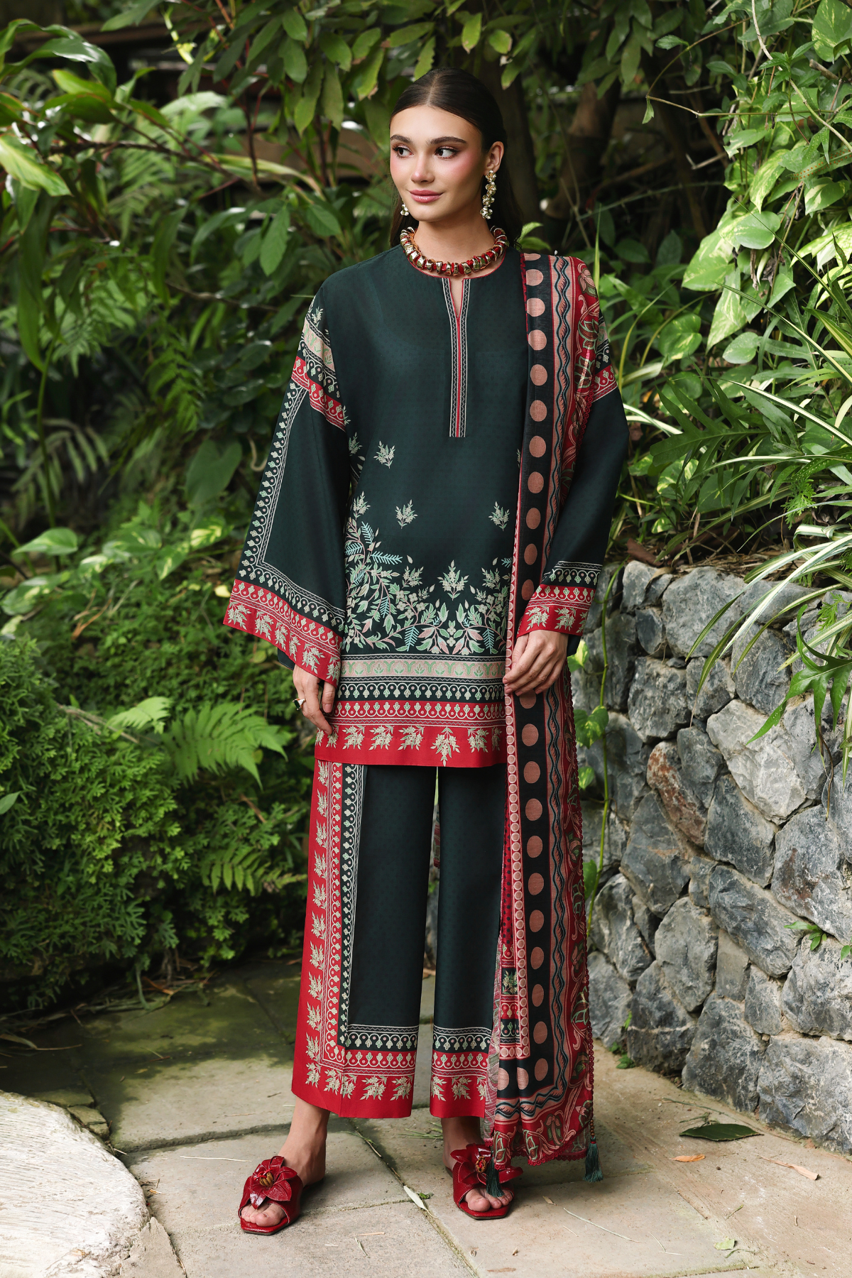 DIGITAL PRINTED LAWN USE-9403