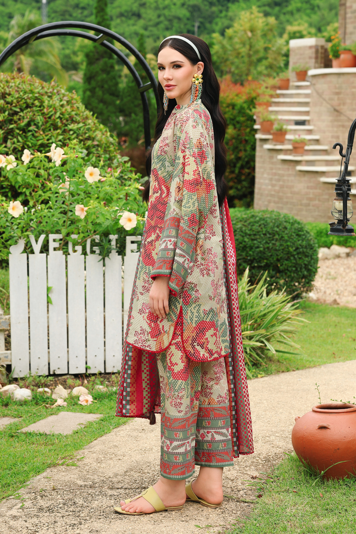 DIGITAL PRINTED LAWN USE-9402