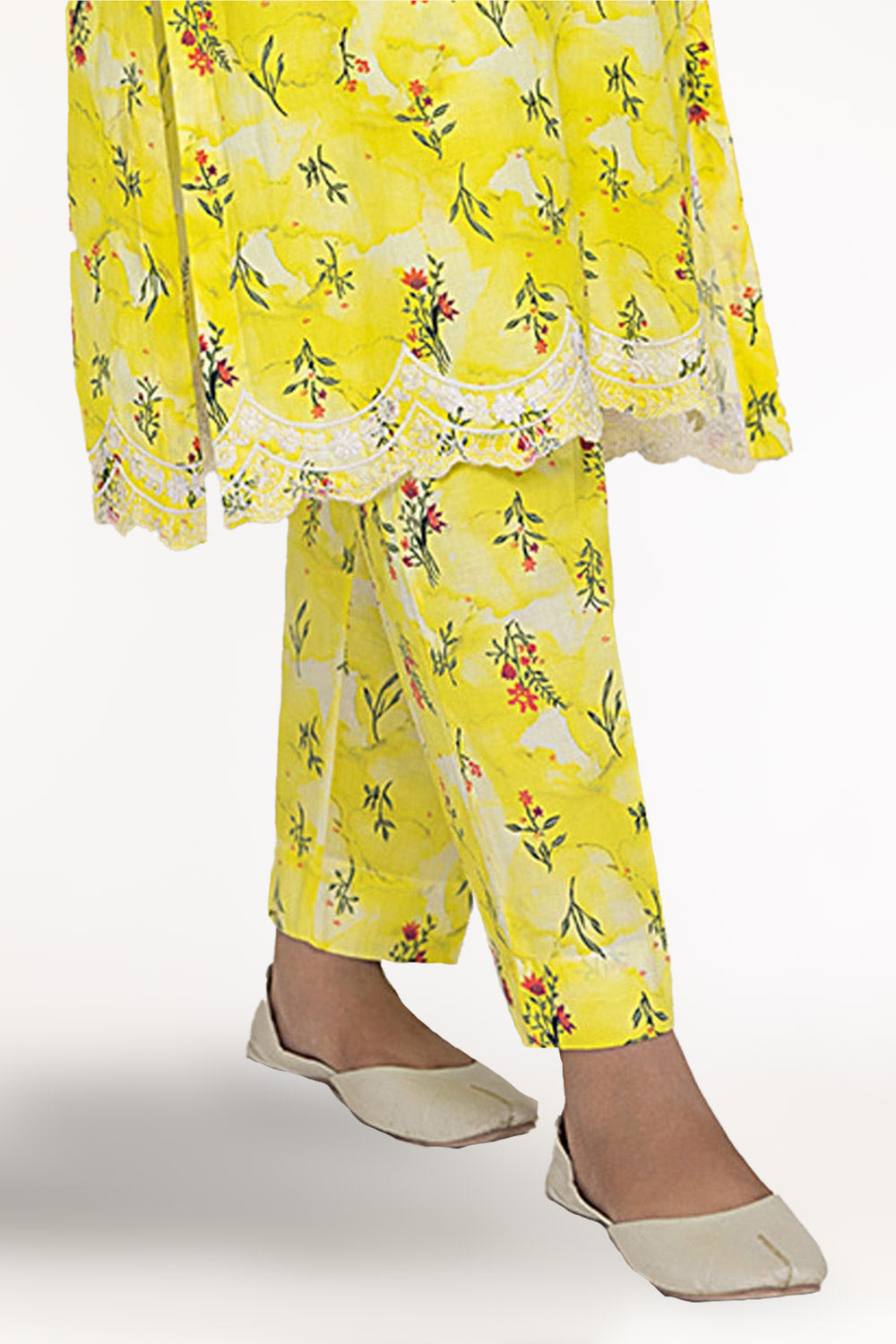 Lawn Printed Trouser - W-AP-23-364538